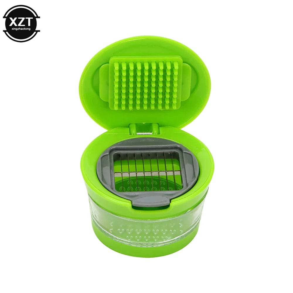 1pcs Kitchen Vegetable Tools Mini Garlic Press Presser Onion Chopper Garlic Mincer Slicer Dicer Grater Kitchen supplies Gadgets Xpress