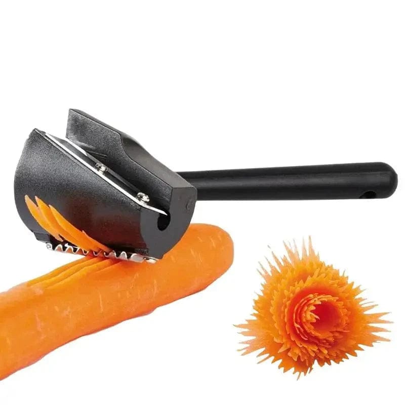 Creative Manual Spiral Slicers Vegetable Cutter Spiral Peeler Fruits Device Cooking Gadget Kitchen Roll Flower Decorative Tool Xpress