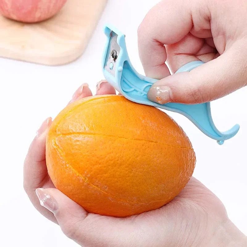 3 In 1 Fruit Peeler Multifunction Vegetable Fruit Knife Plastic Apple Slicer Peel Remove Orange Pear Lemon Peeler Kitchen Gadget Xpress