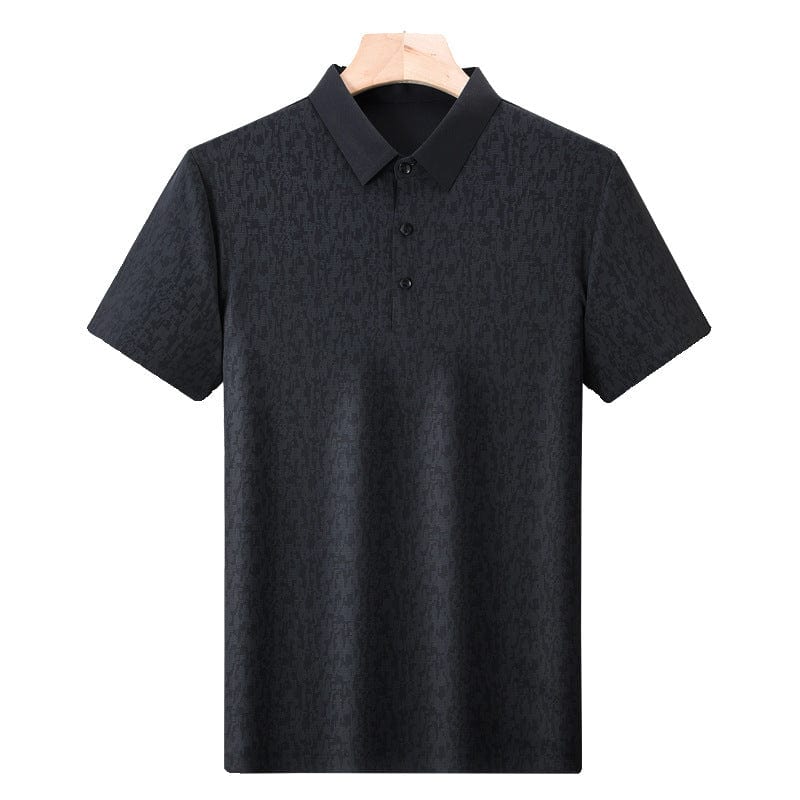 Men's Business Casual Short-sleeved T-shirt Breathable