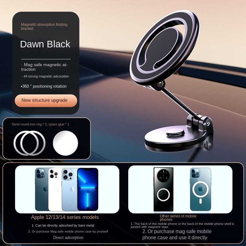 Fits MagSafe Car Mount, Magnetic Phone Holder For Car, Hands Free  Car Holder Mount Dash  Mount For Car Fit For 4 13 12 Pro Max Plus Mini MagSafe Case.