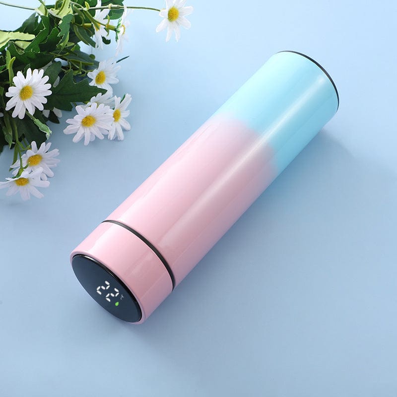 Gradient Smart Insulation Cup 304 Stainless Steel Business Tumbler Men's And Women's Car Temperature Cup Gift