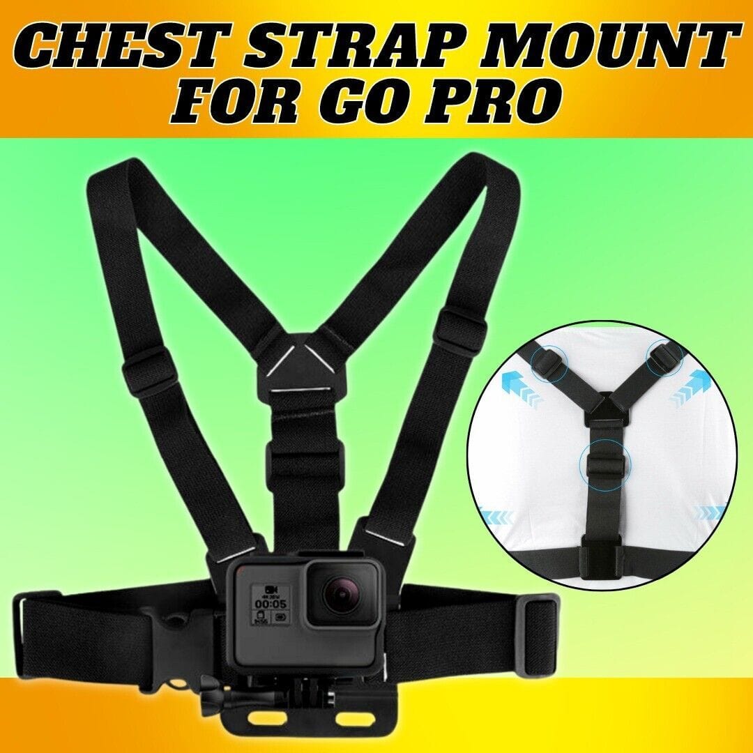 Chest Mount Harness Strap Phone Holder Clip POV For Gopro 10 9.