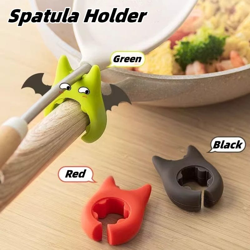 Porte-spatule multifonctionnel en Silicone, porte-cuillère Anti-débordement, Pot de cuisson, Clip Anti-brûlure, Gadgets de cuisine