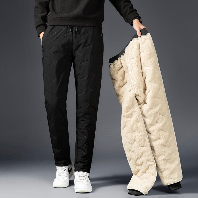 Pantalon Rembourré En Coton Avec Cachemire Pour Homme