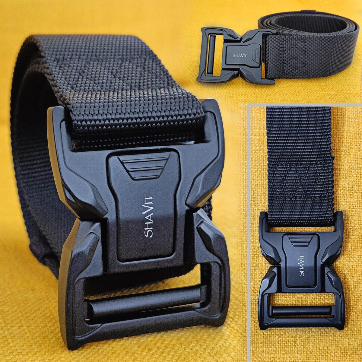 Ceinture militaire tactique pour hommes randonnée gréeur Nylon Web travail décontracté HOMBRE ceinture