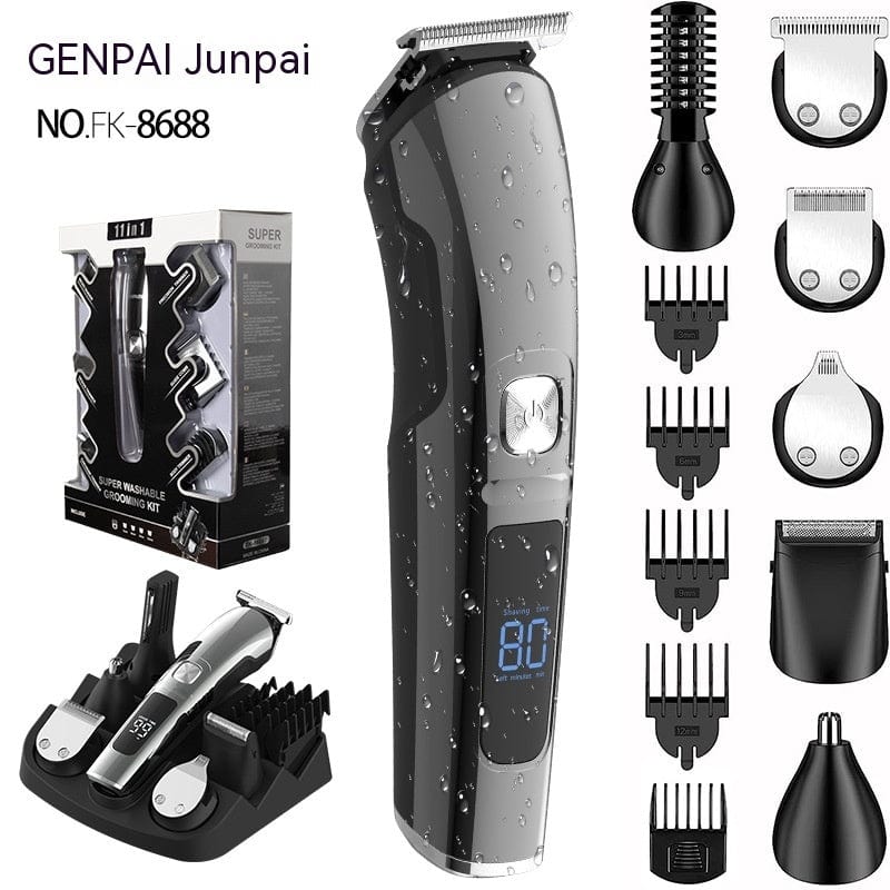 Household Electric Hair Clipper Carving Suit Multifunctional