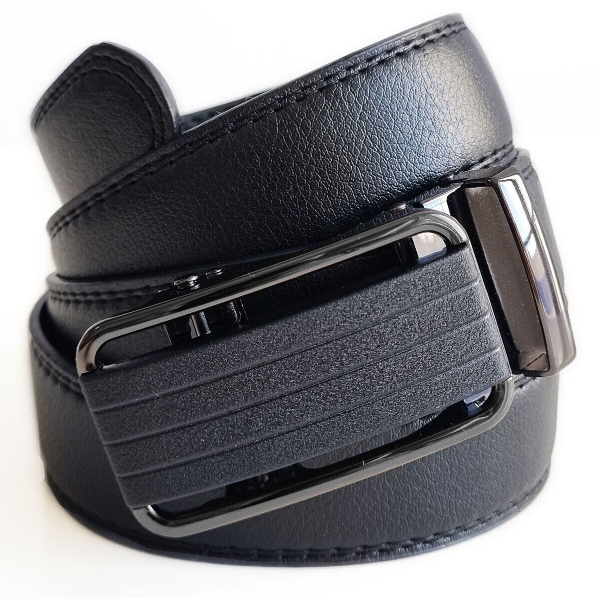 Ceinture à cliquet pour hommes ceinture en cuir pour hommes avec boucle coulissante ceintures à cliquet pour hommes USA