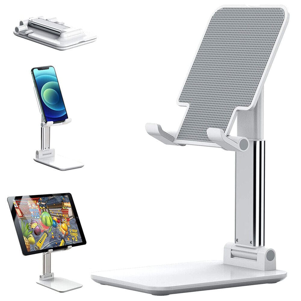 Cell Phone Stand Desktop Holder Tablet Stand Mount Mobile Phone Desktop Tablet Holder Table Cell Foldable Extend Support Desk Mobile Phone Holder Stand.