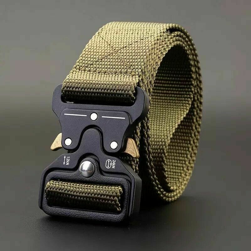 Ceinture tactique militaire, sécurité robuste, utilitaire de travail, ceinture militaire en Nylon