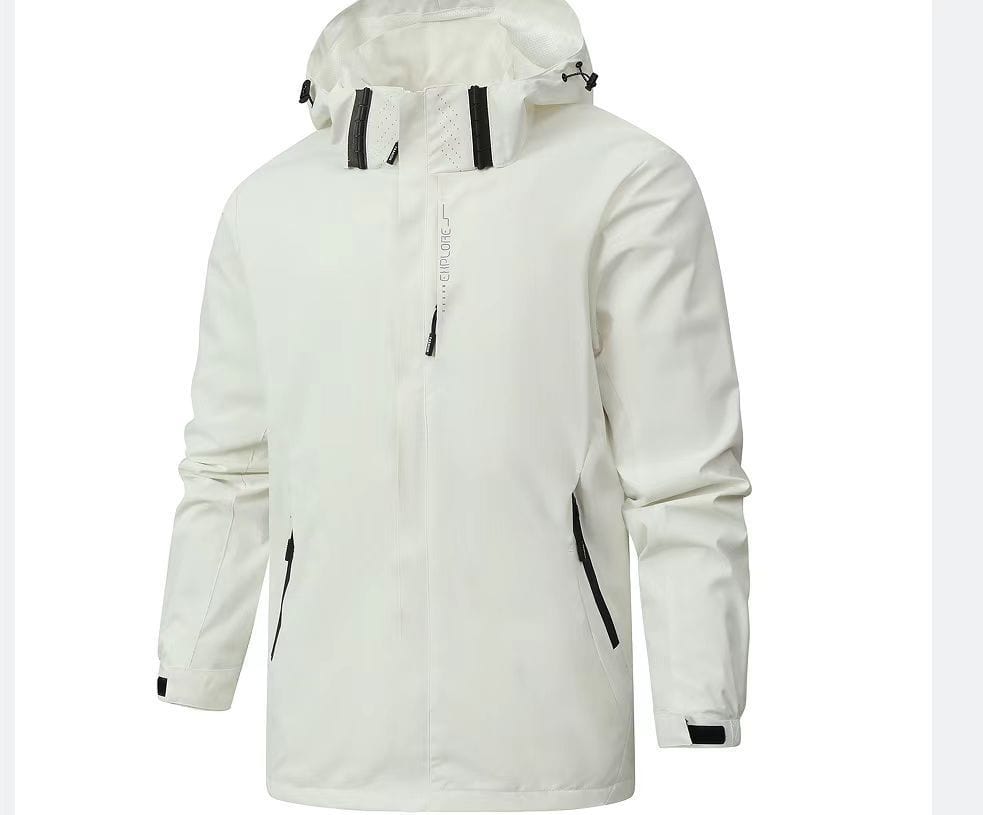 Montañismo Outdoor Shell Ocio Deportes Cortavientos Chaqueta con capucha