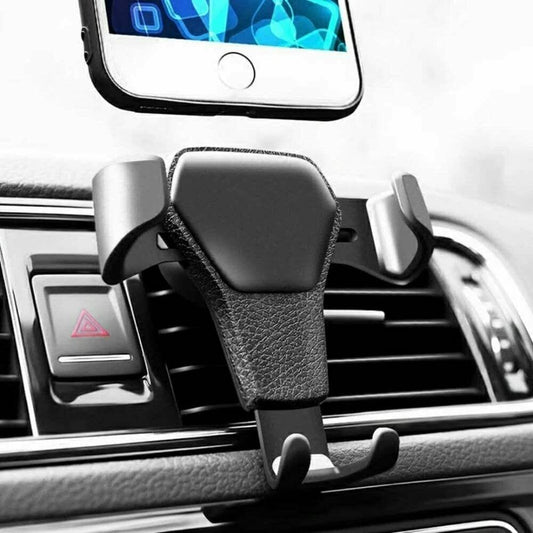 Universal Car Mount Holder Stand Air Vent Cradle For Mobile Cell Phone Gravity Car Mount Air Vent Phone Holder For I Phone X XR XS Max S Amsung S10 Note9.