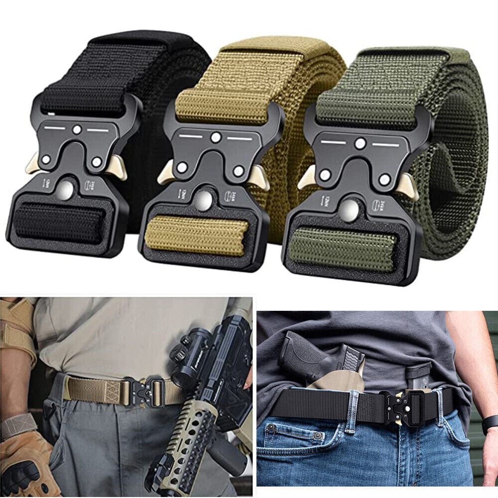 PREMIUM hommes ceinture militaire décontractée ceinture tactique sauvetage Rigger ceinture en nylon USA