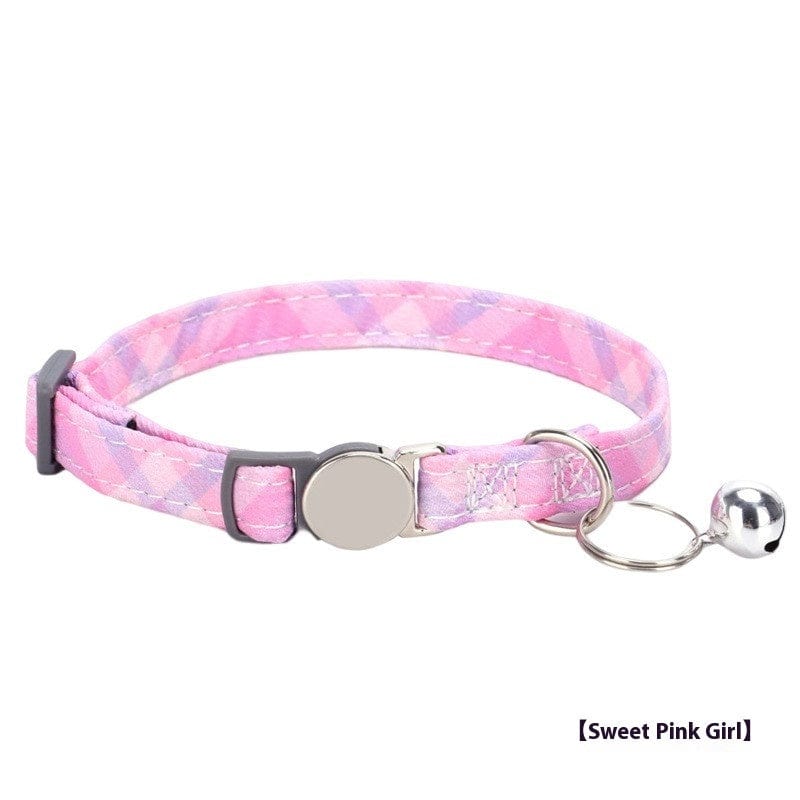 Collier pour chat bohème doux petit motif floral