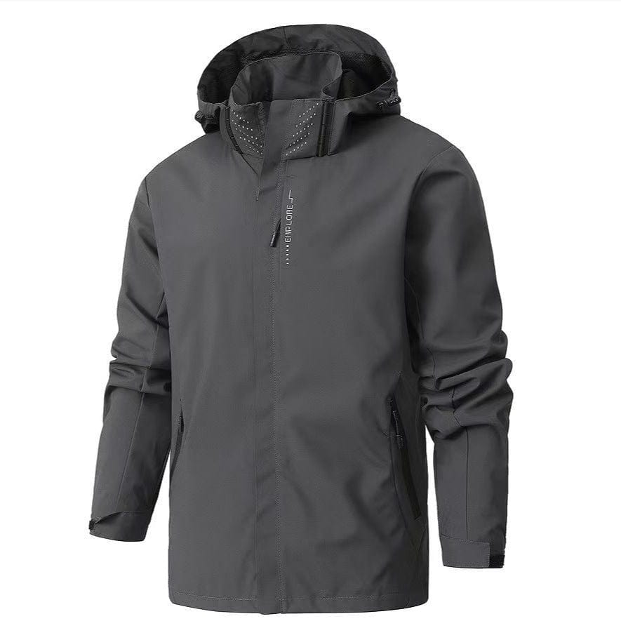 Montañismo Outdoor Shell Ocio Deportes Cortavientos Chaqueta con capucha