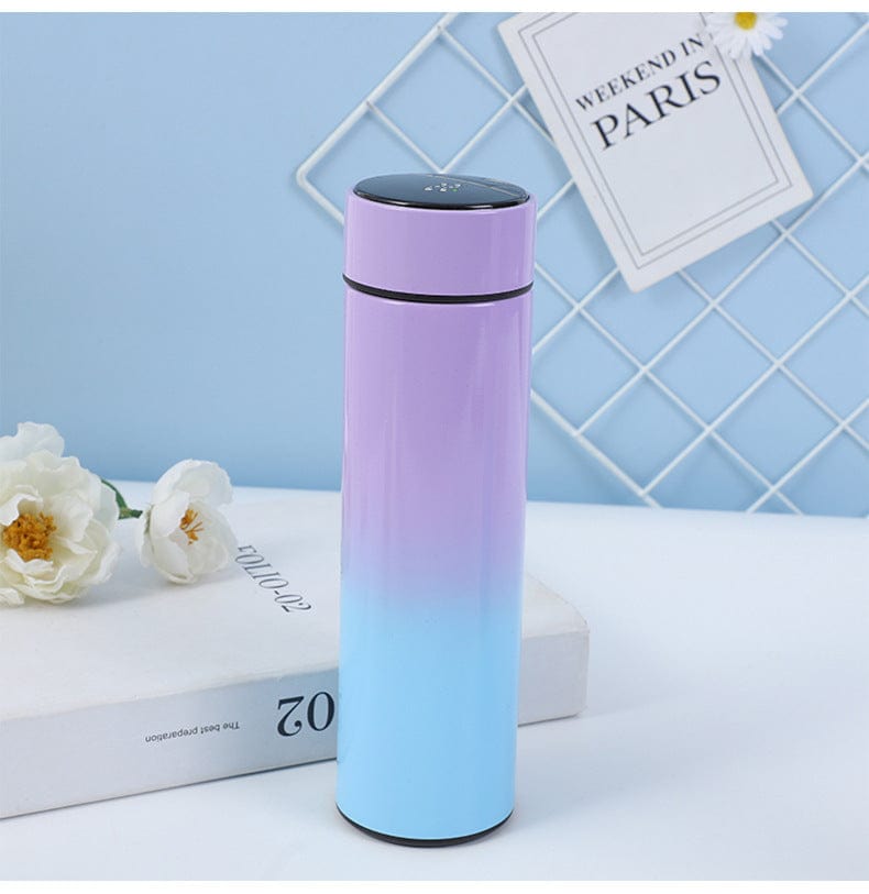 Gradient Smart Insulation Cup 304 Stainless Steel Business Tumbler Men's And Women's Car Temperature Cup Gift